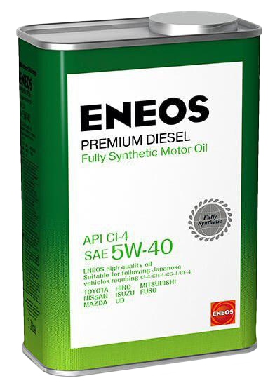 Моторное масло Eneos Premium 5W40, 1л (ENEOS: 5W40PREMIUMHYPER1L)